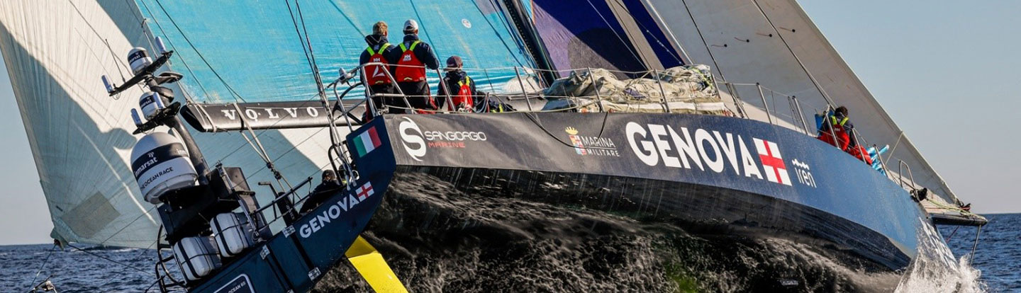 imbarcazione con equipaggio Team Genova all'Ocean Race